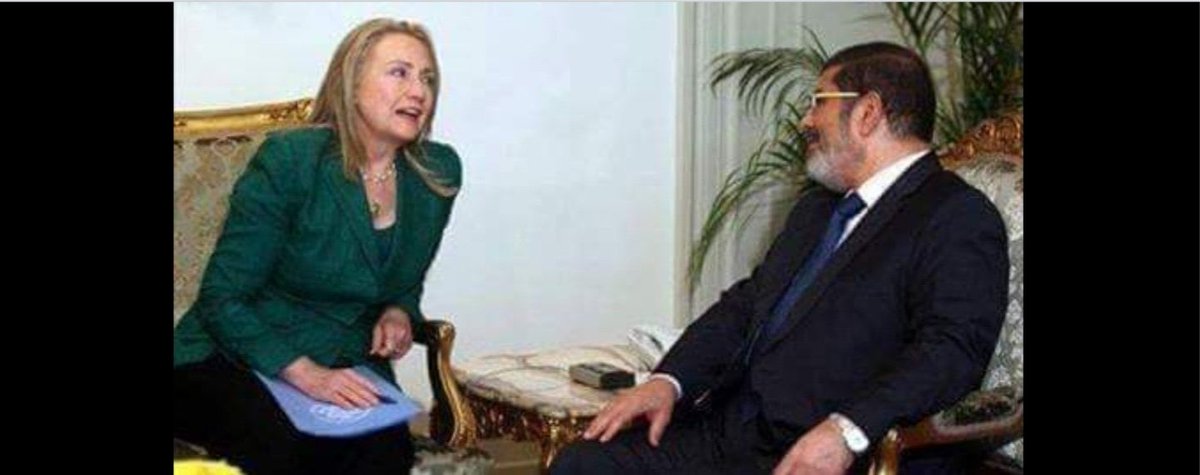 هیلاری کلینتون 

 تفجر مفاجاة في كتاب مذكراتها

 دخلنا الحرب العراقيه والليبيه والسوريه وكل شئ كان على ما يرام وجيد جداا وفجأه . قامت  الثورة فى مصر وكل شئ تغير في خلال 72 ساعه كنا على اتفاق مع اخوان مصر على اعلان الدوله الاسلاميه في سيناء واعطائها لحماس
