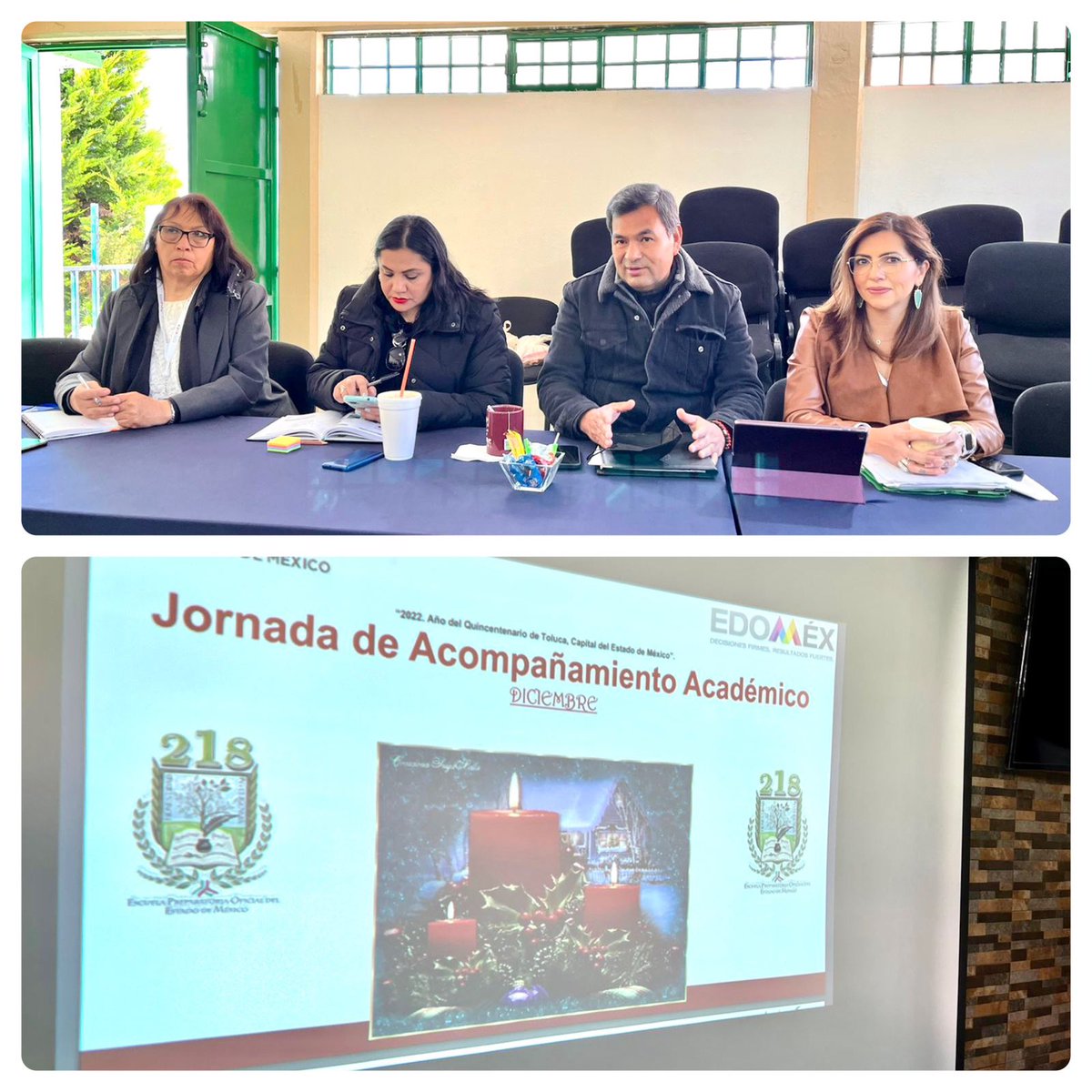 #QuéNoSéTePase 💭

📣Docentes de #Epoem218 presentes en la Jornada de Acompañamiento Académico 👨🏻‍🏫 “Fase Ordinaria”. La comunidad #Epoem218 comprometidos. 🎄🪅

#Capacitación 📈📉🧑🏼‍💻👨🏻‍💻
#TrabajoColegiado 🚸
#YoSoyEpo218 🐻