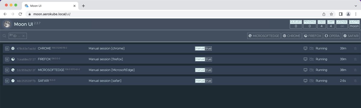 aerokube's tweet photo. We are pleased to announce general availability of Moon 2.4.0 release. This release comes with completely new lightning fast user interface implemented in 100% Golang. https://t.co/GYfanZhUOR https://t.co/Zc6eh0Imgb