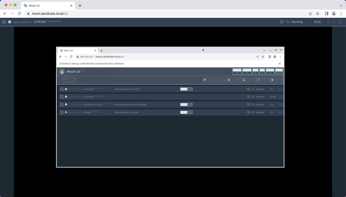 aerokube's tweet photo. We are pleased to announce general availability of Moon 2.4.0 release. This release comes with completely new lightning fast user interface implemented in 100% Golang. https://t.co/GYfanZhUOR https://t.co/Zc6eh0Imgb
