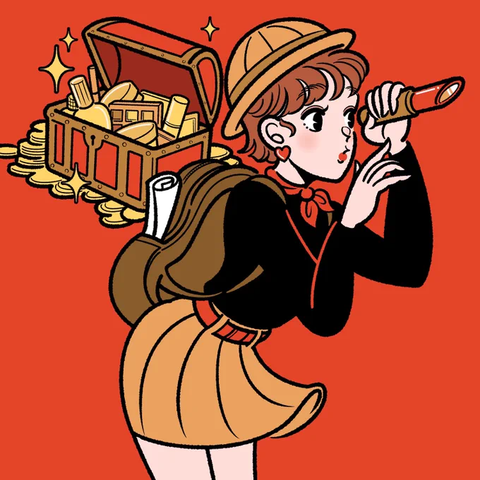 アットコスメ「今月のマイコスメ診断」で描かせていただいたイラスト🔮💫
テーマはコスメ欲でした💄
診断結果に沿ったキャラ&コスメを絡めたアイテムを描くのが楽しかった〜! 