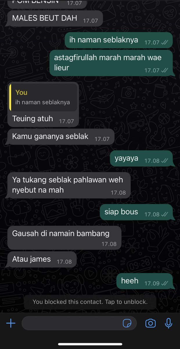 trashbydel's tweet photo. fak bgt bodo amat aing blokir ya perkara seblak gausah usik yang lagi pms bs g!!!! https://t.co/W1bUpBdFMO