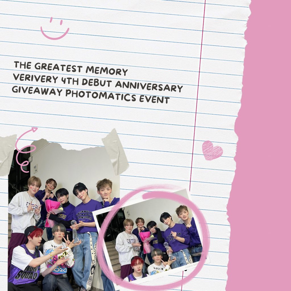 VERRERPROJECT's tweet photo. 💜GIVEAWAY EVENT🤍

Get free photomatics event with VERIVERY theme template for 2 winners✨ Event only available in Jakarta, Bandung, Surabaya, Malang, Semarang, Solo and Jogja🥰

Rules in the pict below, lets join VERRERs😆

#베리베리 #베러 https://t.co/YvimVjCV39