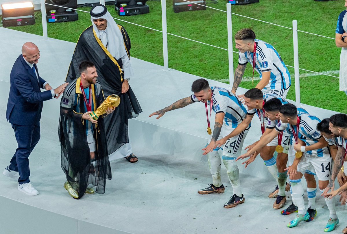 LFCB1319's tweet photo. #FIFAWorldCup #الارجنتين_فرنسا #Messi𓃵 #ArgentinaVsFrance https://t.co/WuR1AMaD2J
