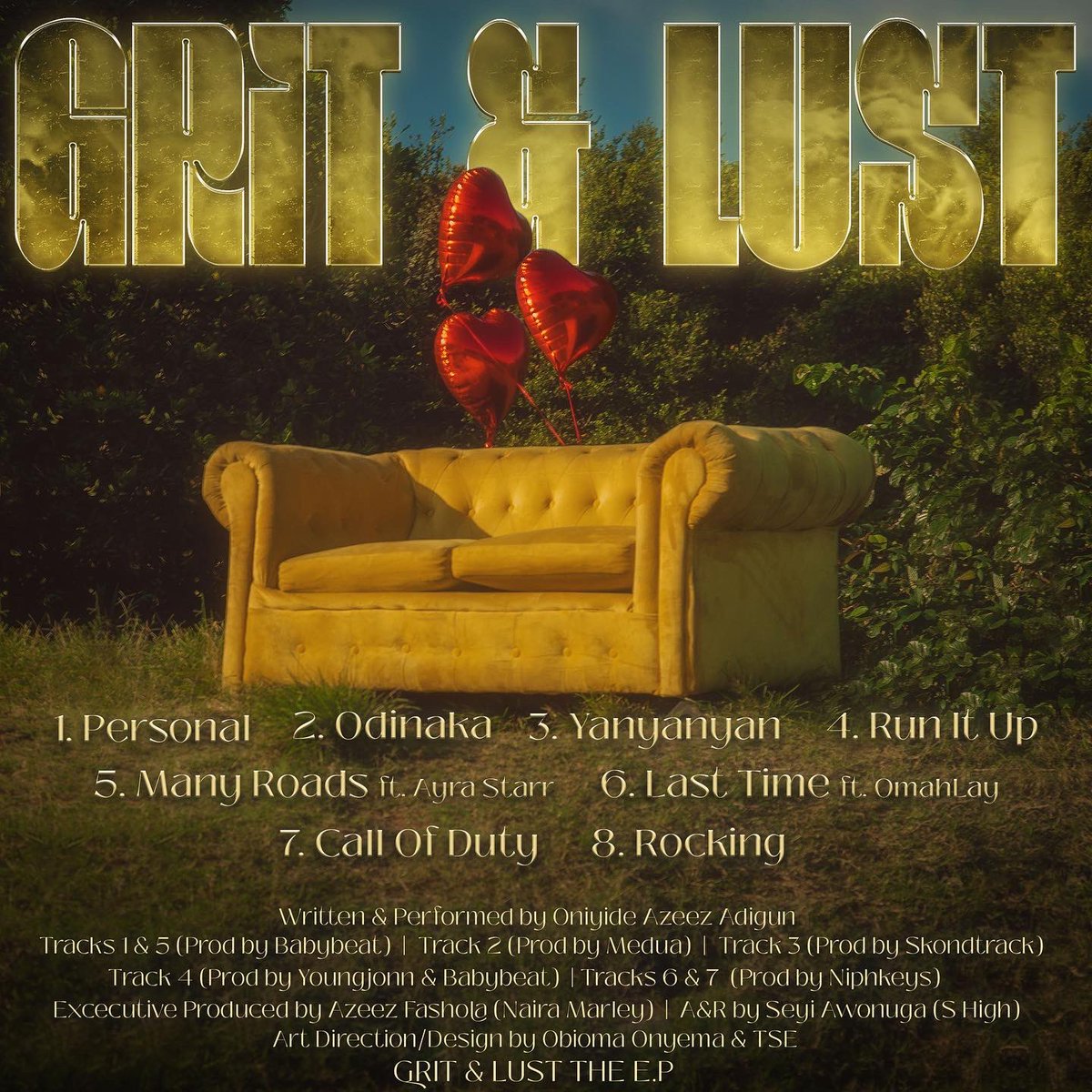 zinoleesky01's tweet image. GRIT and LUST drops this Friday! 

This project means so much to me.

Big thanks to @ayrastarr and @Omah_Lay and every producer that worked on this project.

We made MAGIC!

Zino ❤️