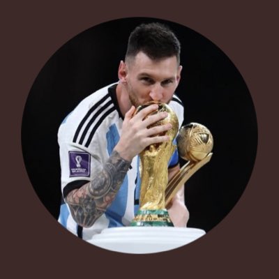 #NewProfilePic #FIFAWorldCup #Messi𓃵