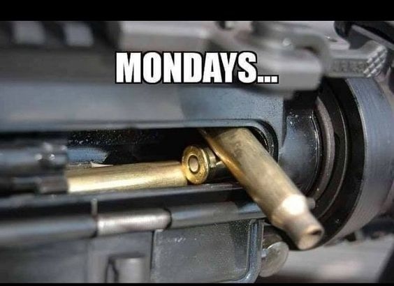 ADIWORLDCLASS's tweet photo. Blame Mondays, mags, or other malfunctions, just not us! 🤣
#ADIWorldClass #GunMemes #GunMeme #GunMemeReview https://t.co/a712kaR1vM