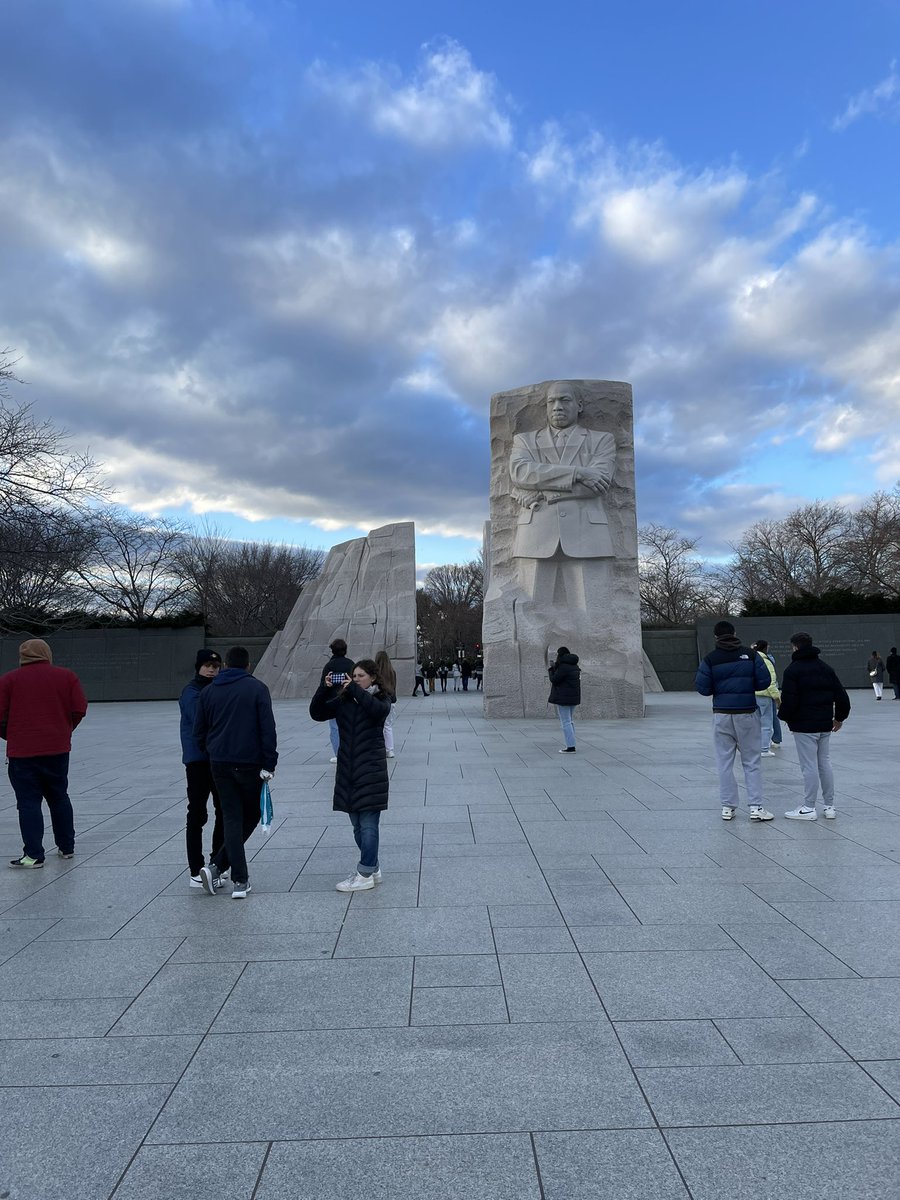 PockHistory's tweet photo. “Out of the mountain of despair, a stone of hope.” The MLK Memorial. The legacy of protest continues today. #howweremember https://t.co/FwyXGgJZDR