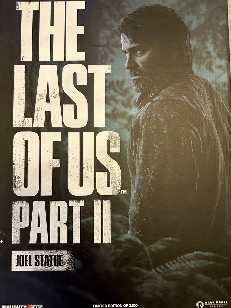TheMatrixPrince's tweet photo. @TLOUPartII  Joel Statue After 15 Month of Waiting but it deserved it https://t.co/LTE5aysx1a