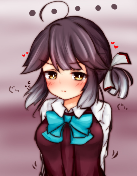 ぐいぐいはーちゃん
#早波
#艦これ版深夜の真剣お絵描き60分一本勝負
#艦これ版真剣お絵描き60分一本勝負_20221219 