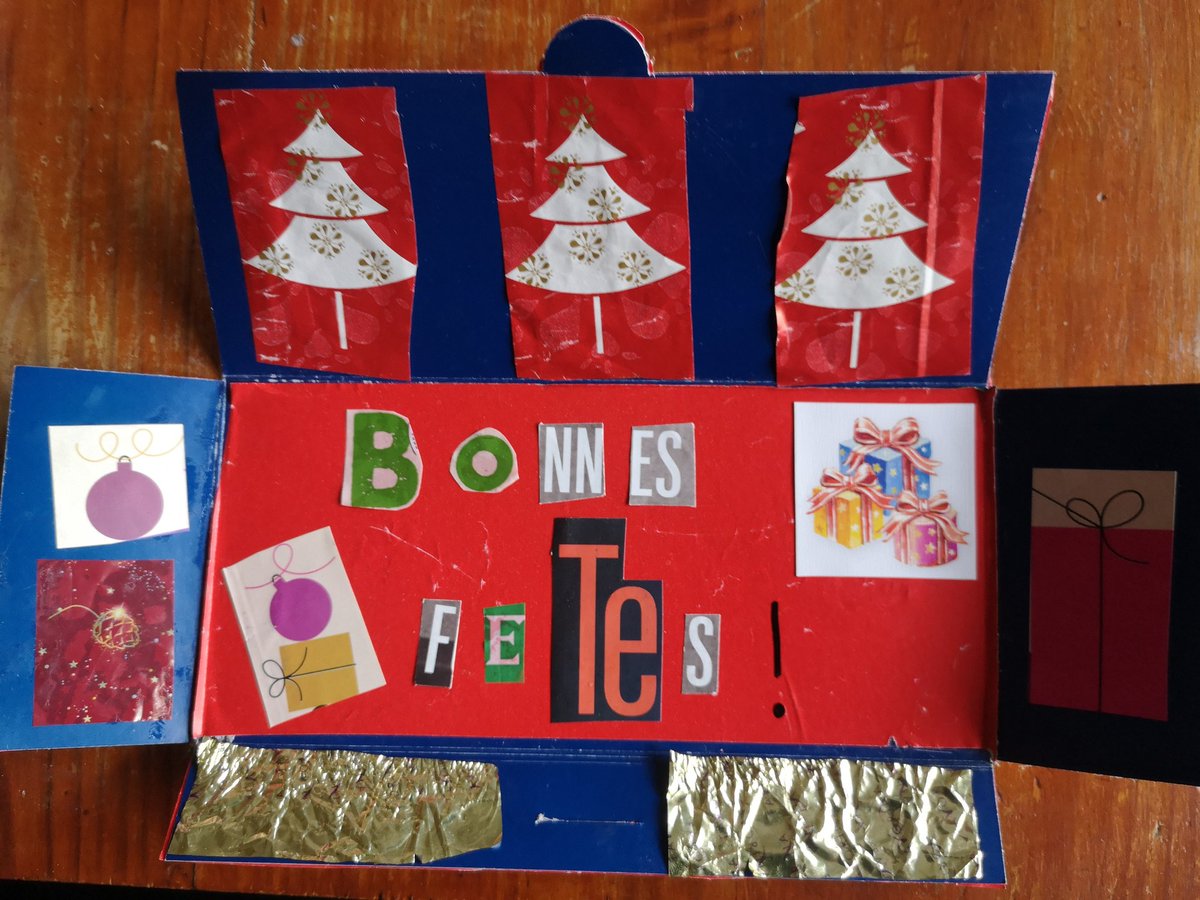 Carca_cc's tweet photo. #DefiTwitt #Defi2 Notre carte sera postée demain. Bonnes fêtes à toutes et tous. 🎄🎅🎉 https://t.co/ztrCcYMEa3