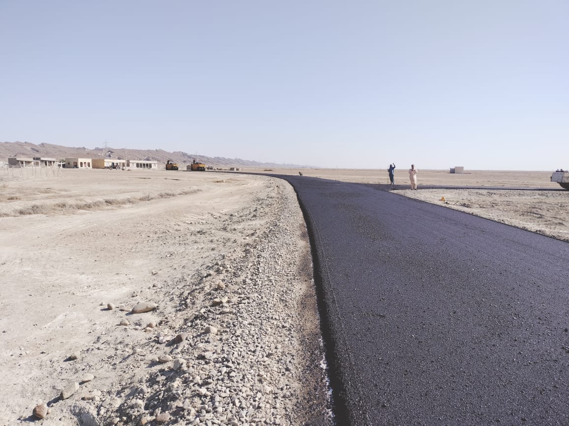 BT link road from palliry shay Mussa Bazar to murad bakhsh bazar has been completed timely.