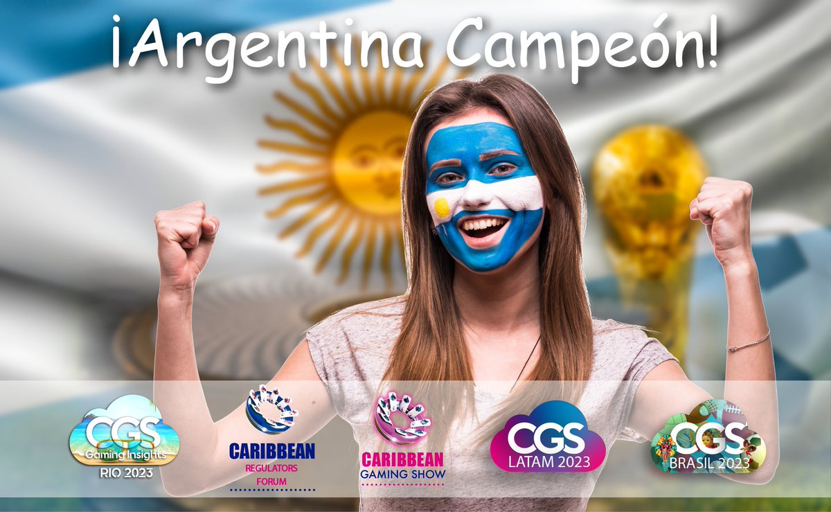 ¡La copa se quedó en Latam! 🏆⚽ 🇦🇷

Ayer toda Latinoamérica se unió en un mismo sentimiento ✨ desde #CGSGroup nos unimos al saludo y felicitación para nuestros amigos y clientes de #Argentina 

#ArgentinaCampeón #ApuestasDeportivas #Argentina
