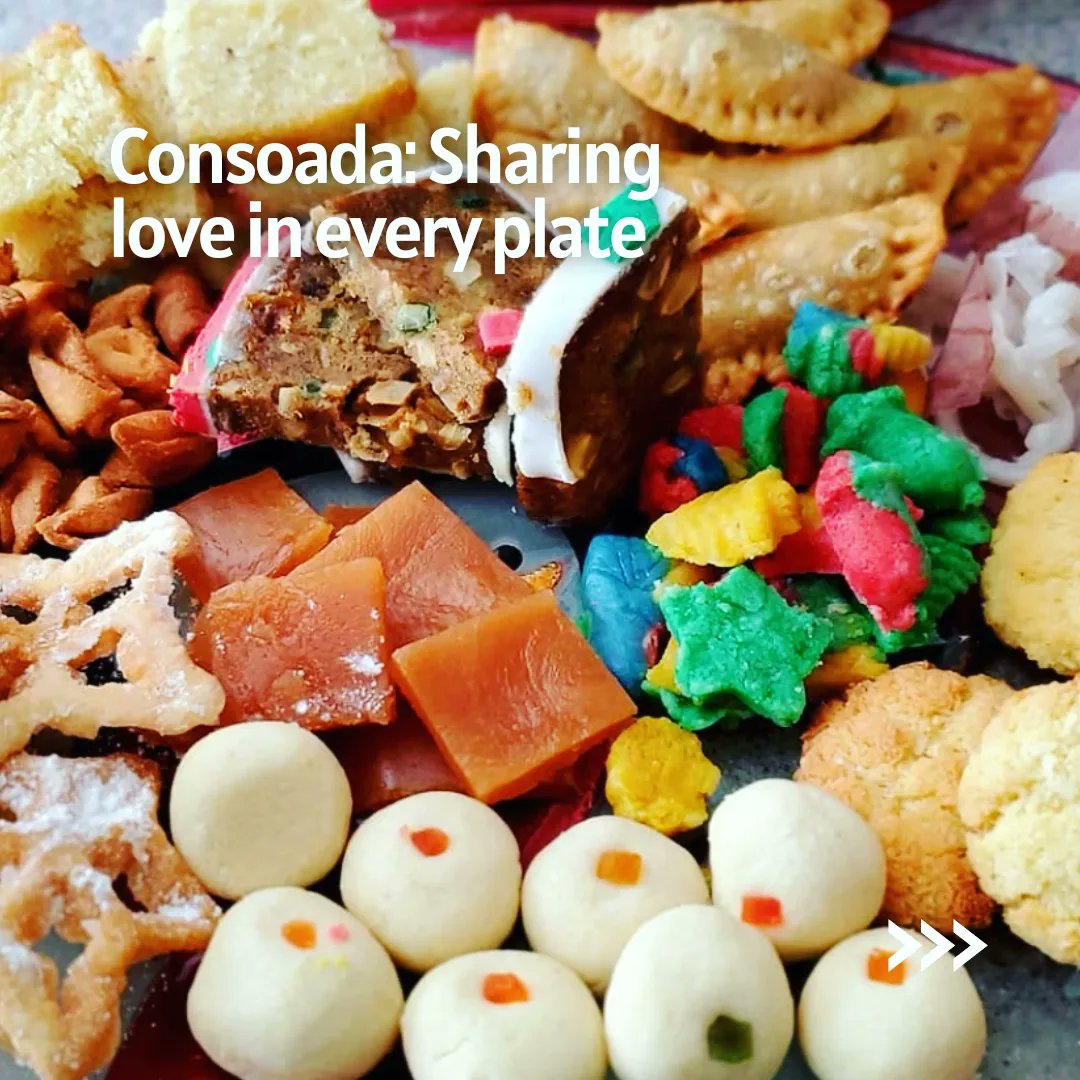 Lifeinabowl's tweet photo. A special tradition during Christmas is to make and gift an assortment of sweets to neighbours, relatives and friends. These delicious treats are called as the Consoada in Goa or Kuswar for the Konkani Catholics of Mangalore. https://t.co/Bq3fDqrxph