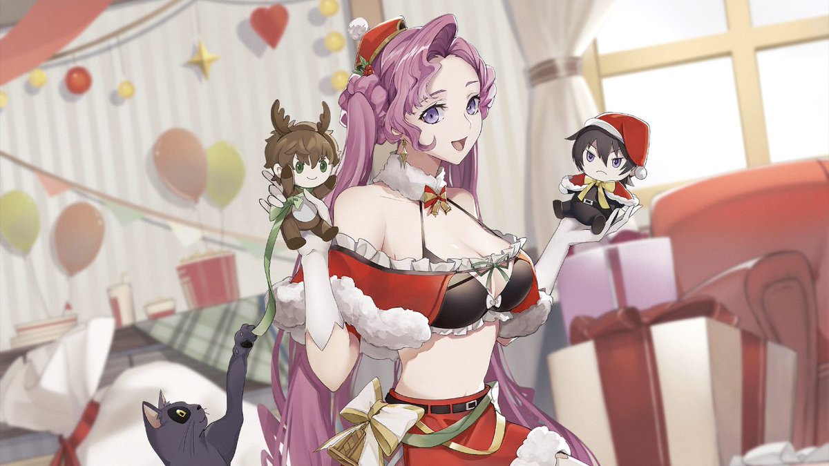 gia_jene's tweet photo. 【クリスマス】ユーフェミア・リ・ブリタニア
イラスト:marumoru https://t.co/YYTcWDKNHQ