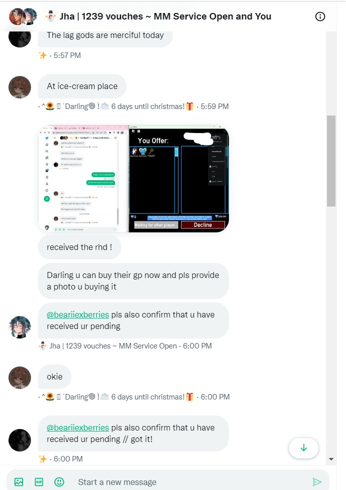 Yuriqer's tweet photo. #882
:: 442th Trade
:: RH - Robux
:: #YurisMMProofs
https://t.co/EMf3OHElHM https://t.co/lWTEkNAtRv