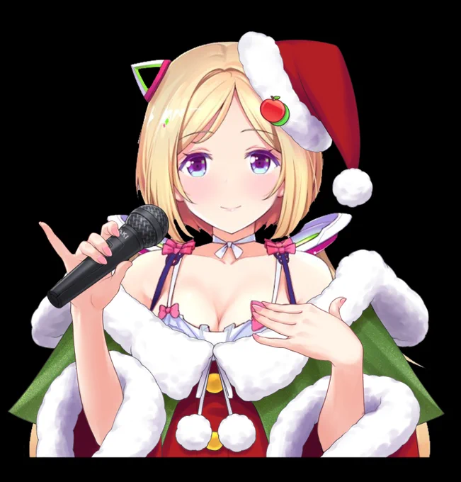 【アキロゼちゃん用素材】営業(予定)日の火曜は当日ではないですが、季節モノということで一応用意してみました(だったら3Dでいいのでは?という説もあるとかないとか…)※通常版の肌修正版も同梱しておりますよかったらどうぞ#アロ絵 #火曜に歌謡曲DLリンク↓ 