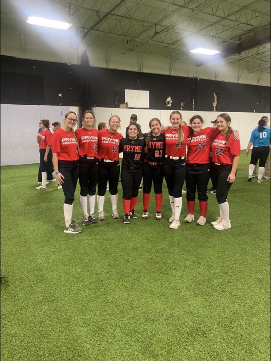 Finally reunited with my favorite people!  I had a blast at Pryme Camp #3! <a href="/ATUSoftball/">ATU Softball</a> <a href="/Gorilla_SFB/">Pitt State Softball 🥎</a> <a href="/OCeaglesSB/">OC Softball</a> <a href="/HesstonSoftball/">Hesston Softball</a> <a href="/mosolions/">Missouri Southern</a> <a href="/NWOSU_SB/">Ranger Softball</a> <a href="/OKPrymeCamps/">Arbitrum Now</a>