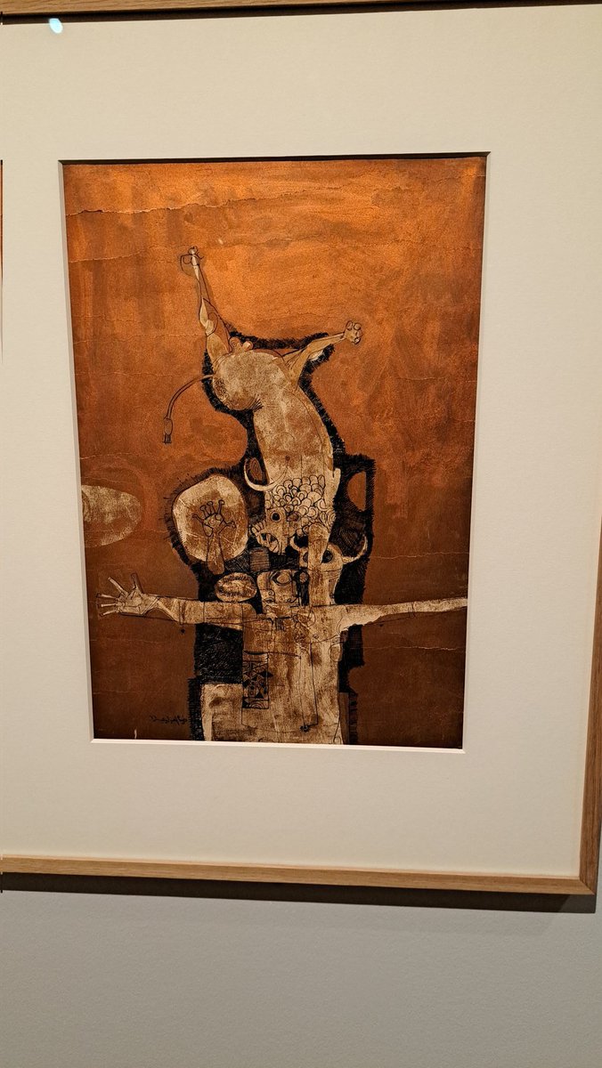 KevinRoddUK's tweet photo. Interesting new #free exhibition at the @AshmoleanMuseum #oxford by Dia al-Azzawi #sculpture #paintings #poetry #iraq #dafatir #gallery8 https://t.co/0WPgYt5TLP