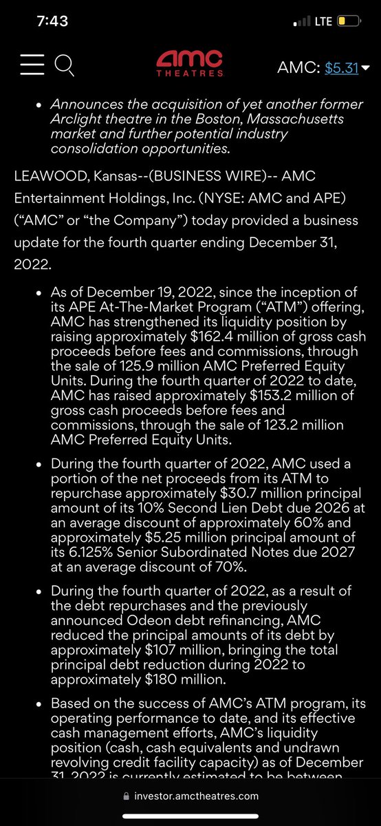 AMC NOT LEAVING tweet media