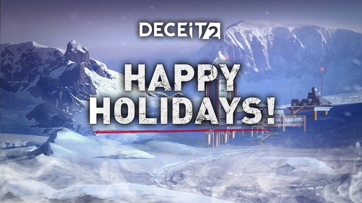 Happy Holidays Truth Seekers! 🎉

#Deceit2 #holidaygames #ActionGame #horrorgame