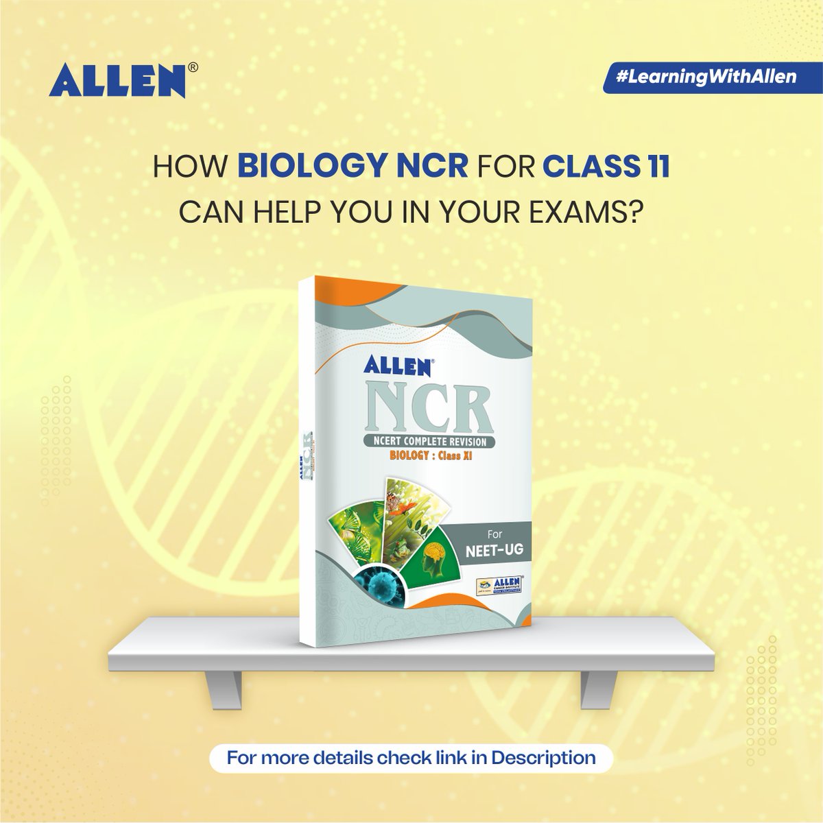 ALLENkota's tweet photo. ALLEN's Biology NCR + You = 💯
⭐ It's a perfect match!
👉🏻 Get ALLEN's Biology NCR for Class 11th to ease your preparation worries.
✅ Read here: https://t.co/QIHlfMZrYN
#LearningWithALLEN #BiologyHandbook #ALLENKota #ALLENHandbook #NEETUG https://t.co/VnljStFgnR