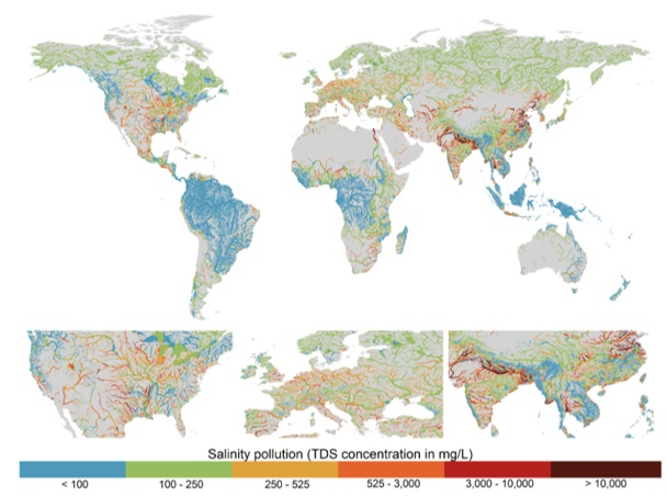 Michelle_vVliet's tweet photo. Interested in water pollution hotpots or how different sectors contributed to water quality trends worldwide? In our group we have developed a new high-resolution global surface water quality model, DynQual. 
This work lead by @EdwardJones is now available https://t.co/4dqGjmgujB https://t.co/TYyuFbwNff