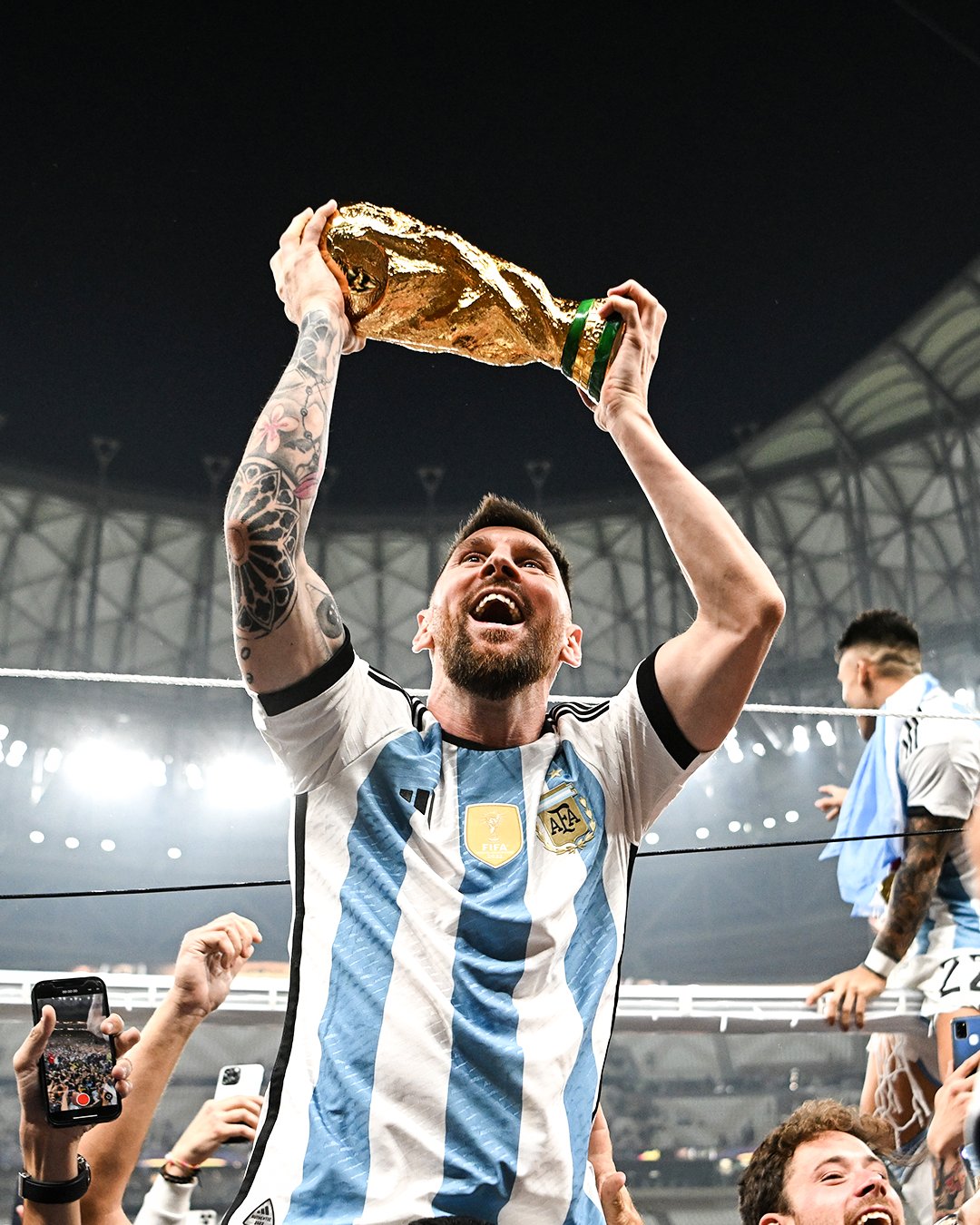 lionel messi 2022 world cup wallpaper