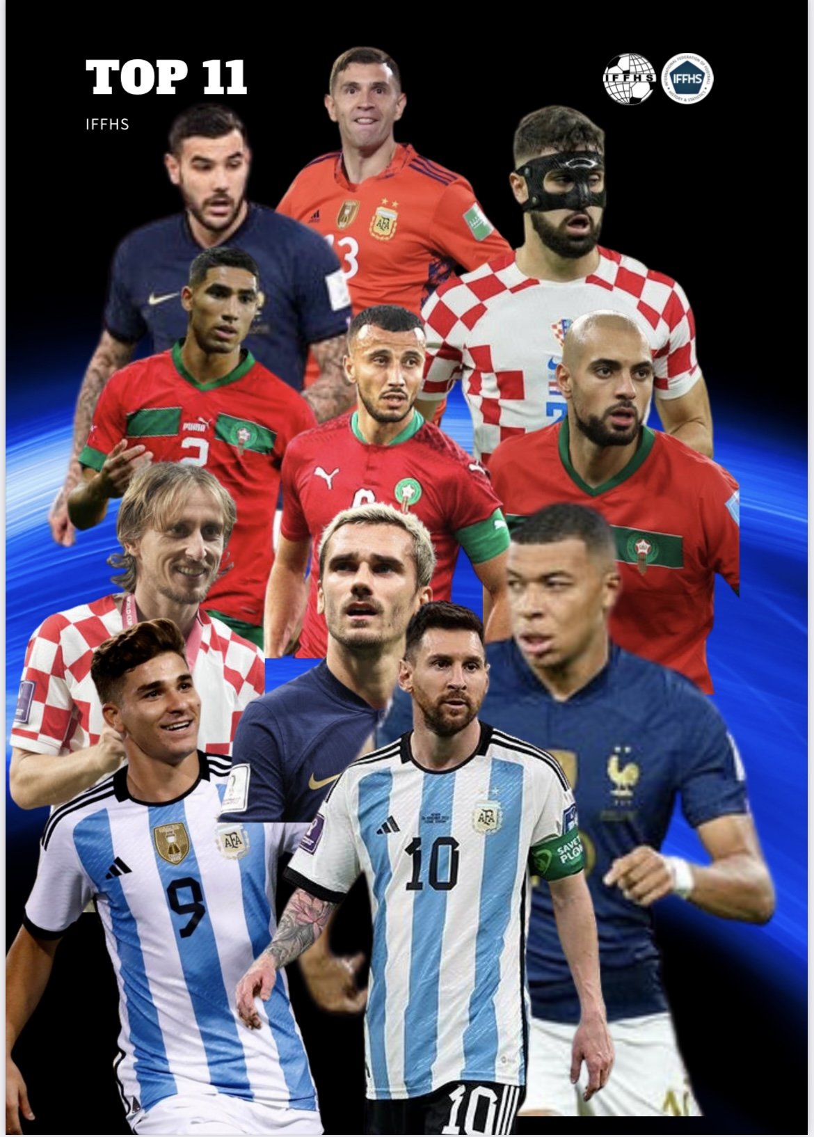 IFFHS on Twitter "WORLD CUP 2022 TOP 11 by IFFHS TOP 11 WORLD CUP 2022