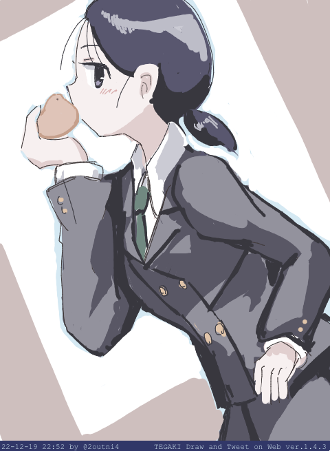 「スケッチブックの空閑先輩 #tegaki_dt 」|24のイラスト