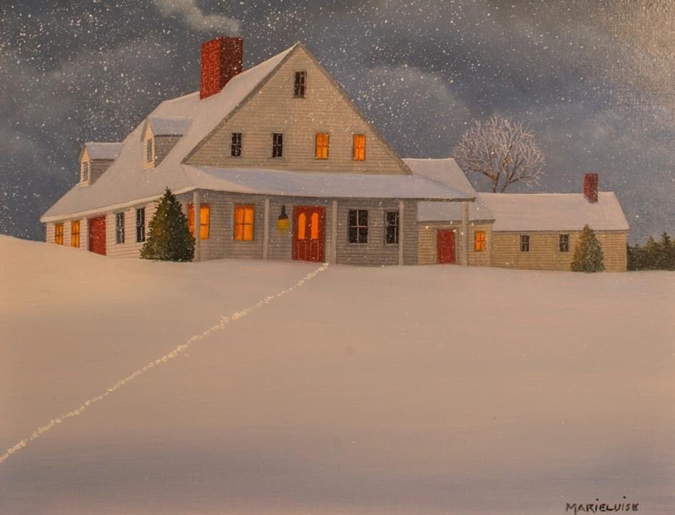 olgatuleninova's tweet photo. A Winter Visitor 

Marieluise Hutchinson, born 1947 is an American painter. https://t.co/uo4GhAlxbu