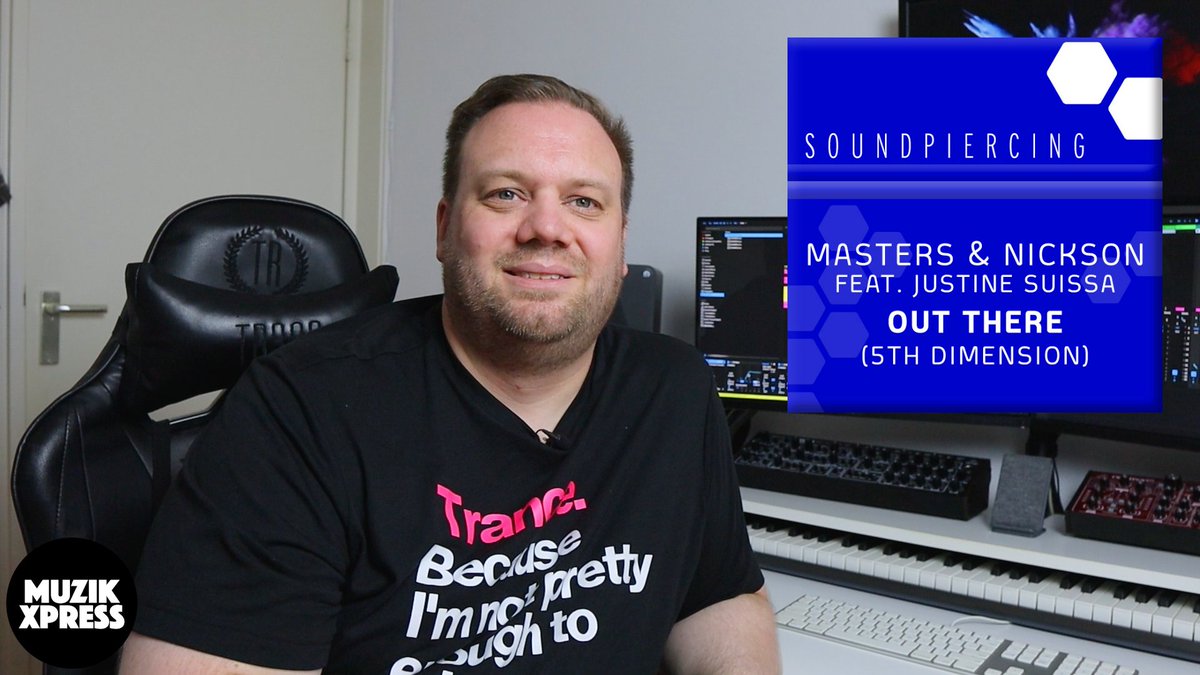 'Out There (5Th Dimension)' by Masters & Nickson ft. @Justine Suissa was the very first ever release of @RobertNickson and David Masters. Next year the track turns 20, so a good reason to visit Robert and ask him about the story behind this vocal trance classic! Online soon!!!