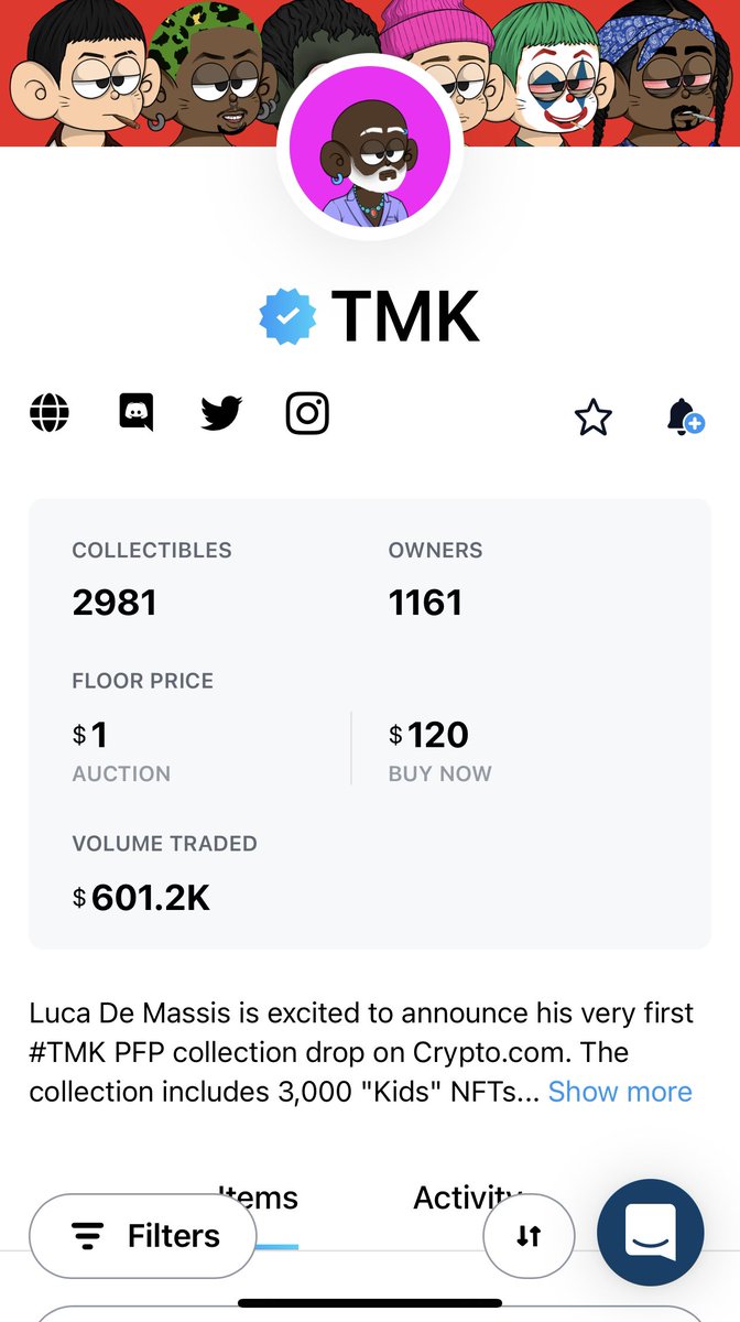 TMKNFT's tweet photo. In only 2 months &amp; 19 days @TMKNFT doubled their digits ! Went from soldout $300k to today 601.2k Volume traded with a steady FP 💰

🏆NUMBERS DON’T LIE 🏆 @cryptocomnft 

ALL DURING BEAR 🐻 MARKET 😝

#TMKNFT #NFTs #NFTCommmunity #NFTsales https://t.co/hwS8FACSbk