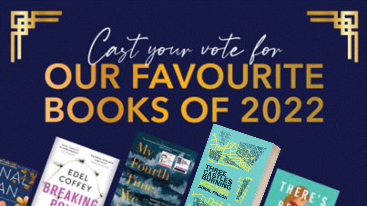 NewIslandBooks's tweet photo. 🙏Please take a moment to cast your vote and help us get #ThreeCastlesBurning by @fallon_donal into the @easons books of the year shortlist and to top of Ireland's #tbr pile! #BooksOfTheYear 

It takes 5 seconds to vote, and you could win €100 gift card.
https://t.co/dDx0tSADDm https://t.co/PKohhCVzKN