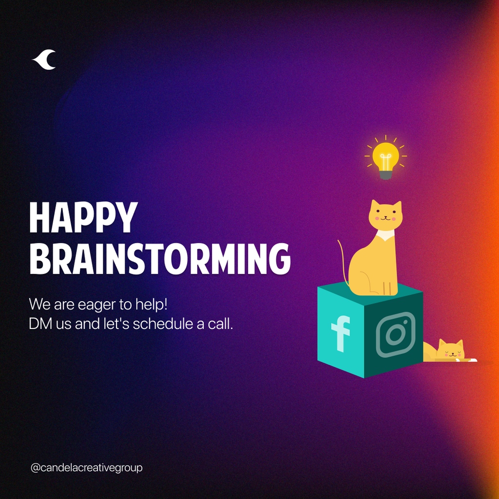 CandelaCreative's tweet photo. We understand how difficult brainstorming can be 🤯 Dm us for help in your creative process!

----

#brainstorming #content #captions #productdevelopment #design#contentdevelopment #business #brandingtips #orlandodesign #orlandobranding #Floridadesigners #lakenona #lakenonadesign https://t.co/wNeNJBhSEf
