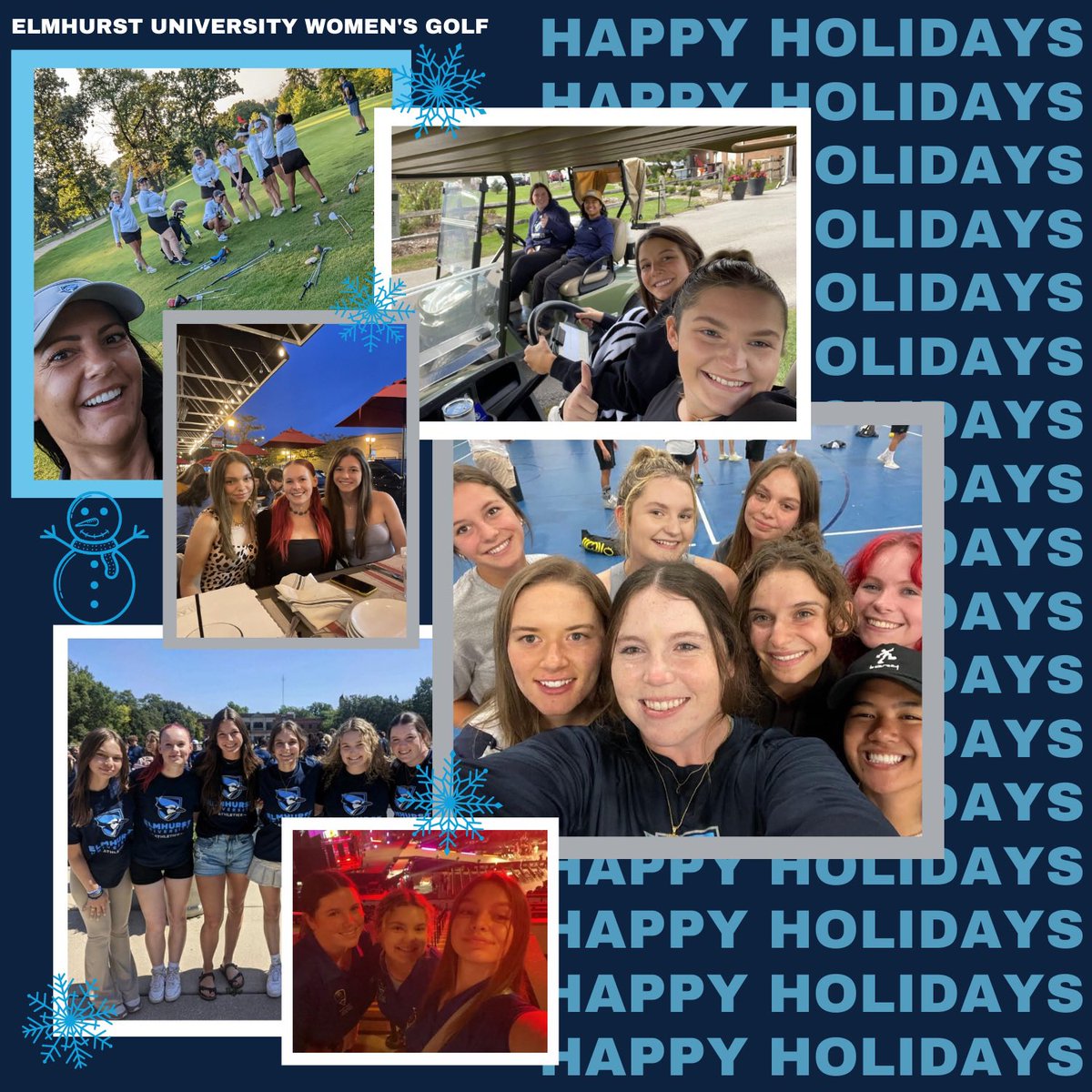 The lady Bluejays would like to wish everyone a season full of holiday cheer! Enjoy this break with family and friends, we will be back soon!! ❄️