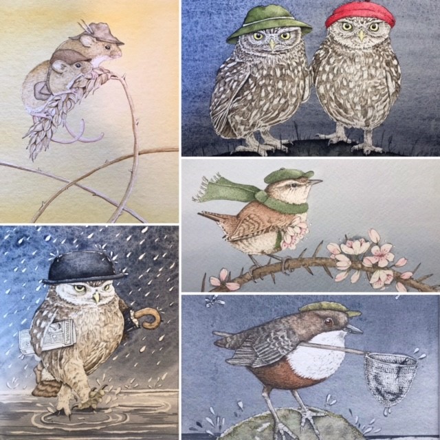 Have you been in to ERT CafeBar to see the art exhibition by Jenny Davies?* 🎨

Most of her work features wildlife based illustrations 🦉

🗓️ Tues-Fri, 10-4 &amp; Sat, 10-2
*artwork on display until 23rd Dec