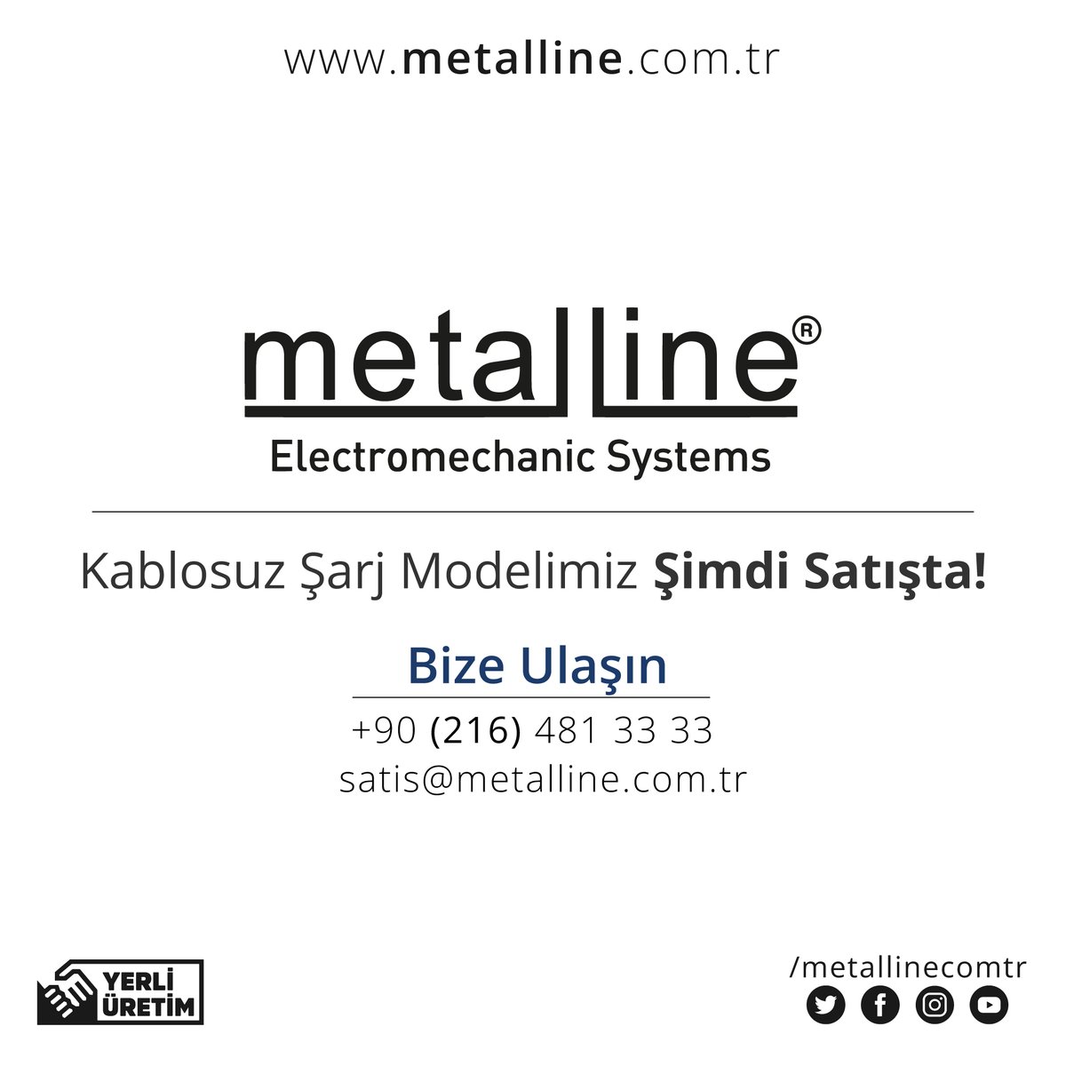 Metallinecomtr's tweet photo. Kablosuz Şarj Modelimiz Şimdi Satışta! Hemen Keşfet!

Su geçirmez özelliği ve 5 Volt ile beslenmesi sebebiyle ofisinizdeki masada, salonunuzdaki koltukta, mutfağınızdaki tezgahta kısacası her çeşit mobilyanıza gönüş rahatlığıyla kullanabilirsiniz.

https://t.co/9R6rXai5IC https://t.co/eHkzziJJSO