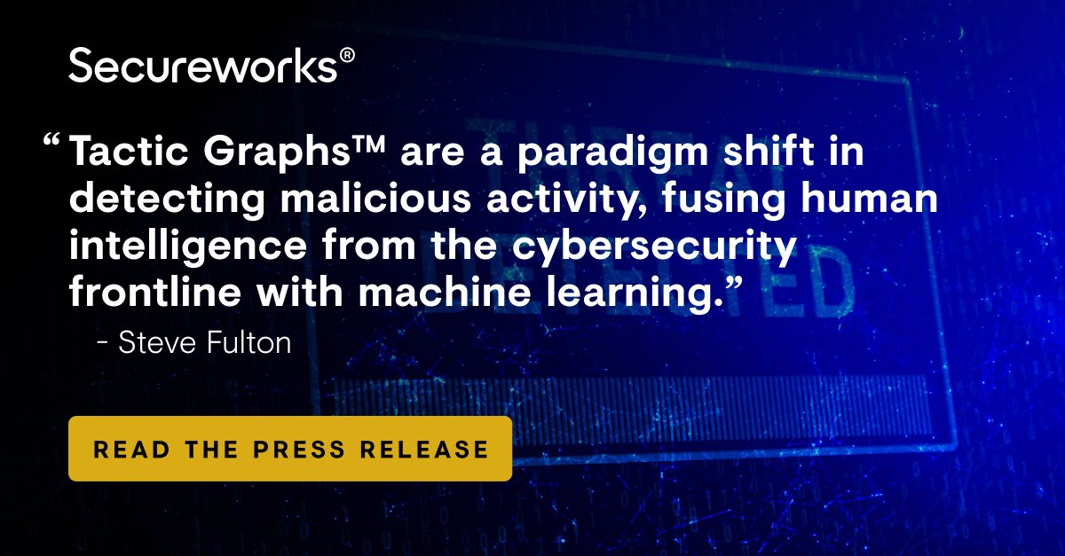 Secureworks's tweet photo. The #cyberattacks of old were relatively simple smash-and-grabs
Present day #threatactors are far more sophisticated, increasing the need for #secanalysts to have visibility across all telemetry sources
Learn more about Secureworks Tactic Graphs: https://t.co/GCalkFTN7o https://t.co/ku2dI8hMu7