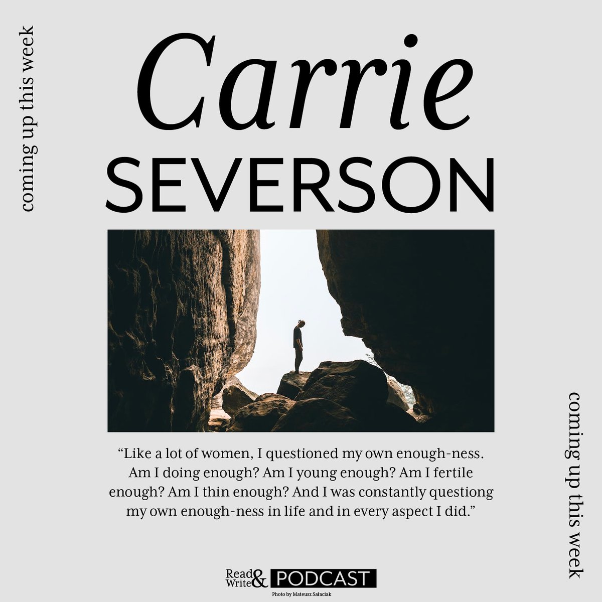 DMZiebarth talks with #podcastguest and publisher, Carrie Severson <a href="/Carrie_Severson/">Carrie_Severson</a>, about her creative metamorphosis as an author and publisher. 

LISTEN //
Apple: apple.co/3r5SN4d
Spotify: spoti.fi/3G9S4oU