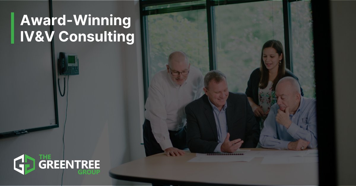 GreentreeGroup's tweet image. Our IV&amp;amp;V team is one of the best in the country. Let us help you propel your project forward! Learn more: bit.ly/3qR719I 

#IndependentValidation #IndependentVerification #Consulting