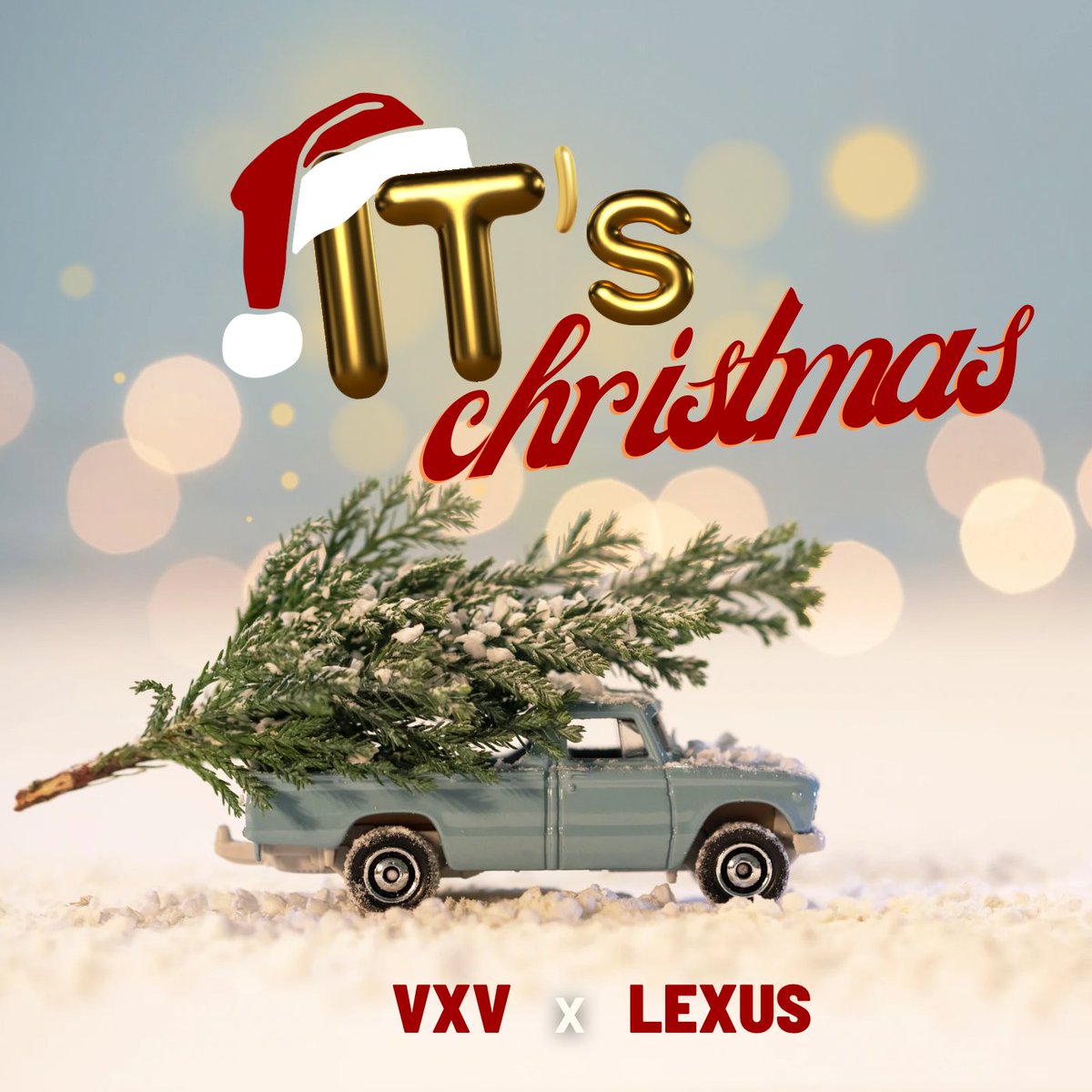vxv_offc's tweet photo. VXV x LEXUS 
Special Digital Single 

🎄IT’S CHRISTMAS 🎄

✔️12.25.22 00KST

#VXV #UJIN #HYUNJUN #MAKU #RIGEL #WONIL
#LEXUS #JINAN #MIYEON #HYEWON #CELINA #MJ
#KnQEnt #Monthlyidol #Illuminant https://t.co/4295HRcUSH