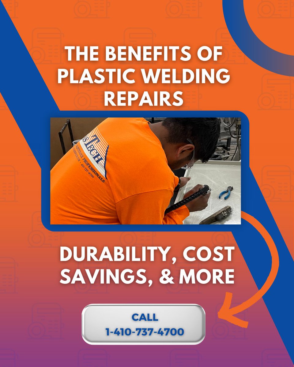 PlasTechService's tweet photo. What are the benefits of Plastic Welding Repairs?
Durability
Cost Savings
& More
Check out our recent post here: https://t.co/Sqq7aQ23x1
#plasticwelding #industrialmaintenance #polypro #thermoplastic #thermoplasticwelding https://t.co/YdNsYKewQ4