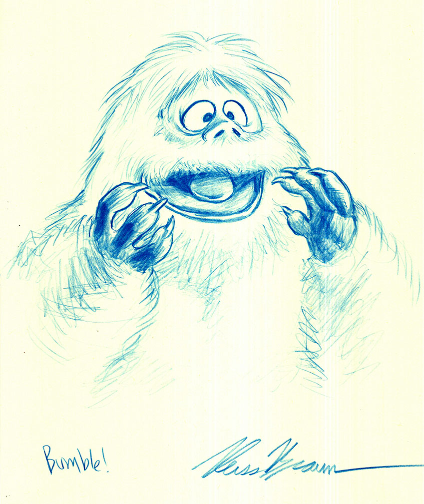 Bumble. #rudolphtherednosedreindeer #bumble #rankinbass #animation