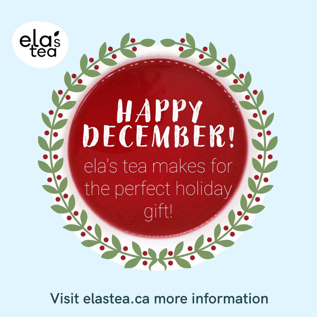 elasteacompany's tweet photo. All natural and tea made locally…ela’s tea!  #tea #elastea #december #giftideas #perfect #teatime https://t.co/44QmPnej4P