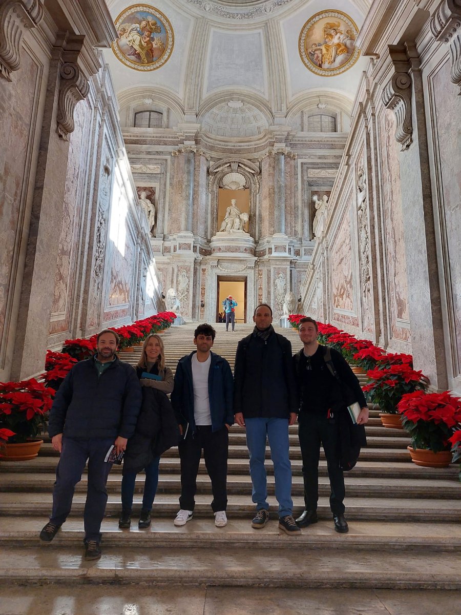 Il team di 𝗧𝘂𝗼𝗠𝘂𝘀𝗲𝗼 si trova oggi a Caserta per visitare l'incredibile <a href="/reggiadicaserta/">Reggia di Caserta</a> progettata da Luigi Vanvitelli.

Cosa frulla nella testa dei nostri game designer? Lo scoprirete presto!

Massimiliano Elia <a href="/FabioViola/">Fabio Viola</a>  Mirko Marchitelli