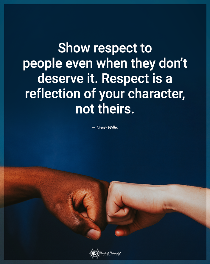 TrainingMindful's tweet photo. "Show respect to..." https://t.co/kfu55APq6W