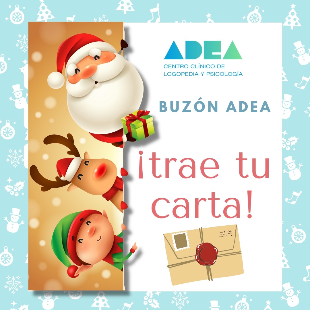 Estas navidades Centro ADEA se ha propuesto ayudar a 🎅. 

¿has escrito tu carta ya? 

Tráela a nuestro Centro, seguro que 🎅 estará encantado de leerla. 

#CentroADEA #navidad2022 #felicesfiestas #alcantarilla #logopedia #psicologia