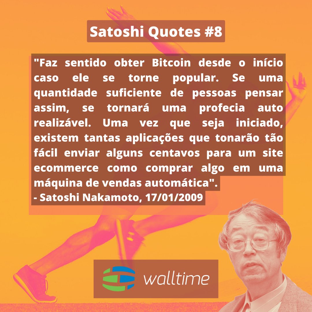 walltimedotinfo's tweet photo. Satoshi Quotes #8
https://t.co/TrfAE6wD4B
Esteja você também presente nessa revolução digital, cadastre-se na Walltime!
#gowall #walltime #bitcoin #criptomoedas #follow https://t.co/HpHgcJqAla