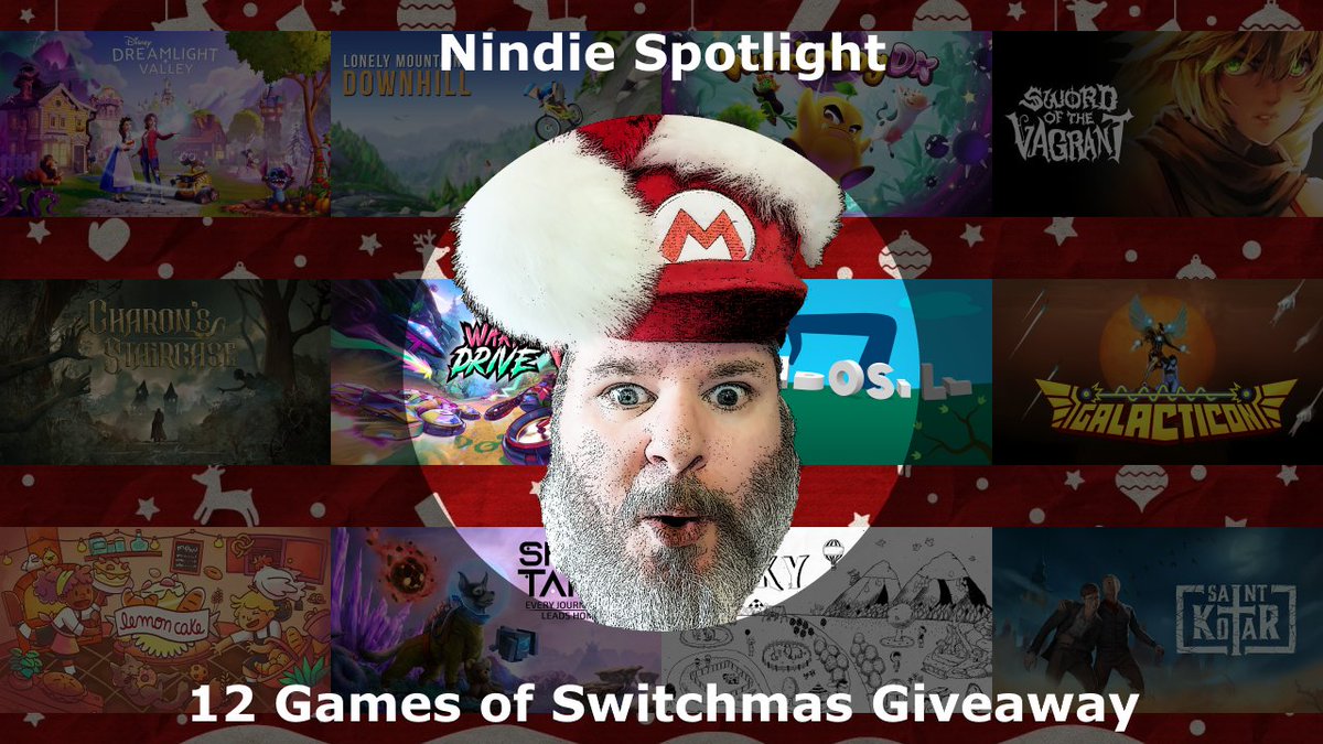 Here we go folks, it's time to kick off my biggest #Switch #Giveaway to date, it's the 12 Games of Switchmas! Winners will get to choose their game in the order they're picked!

To enter:
❄️Follow!
🎄Retweet!

Extra chance: Tell your friends (or a Subreddit)! 😆

Drawing 12/23!